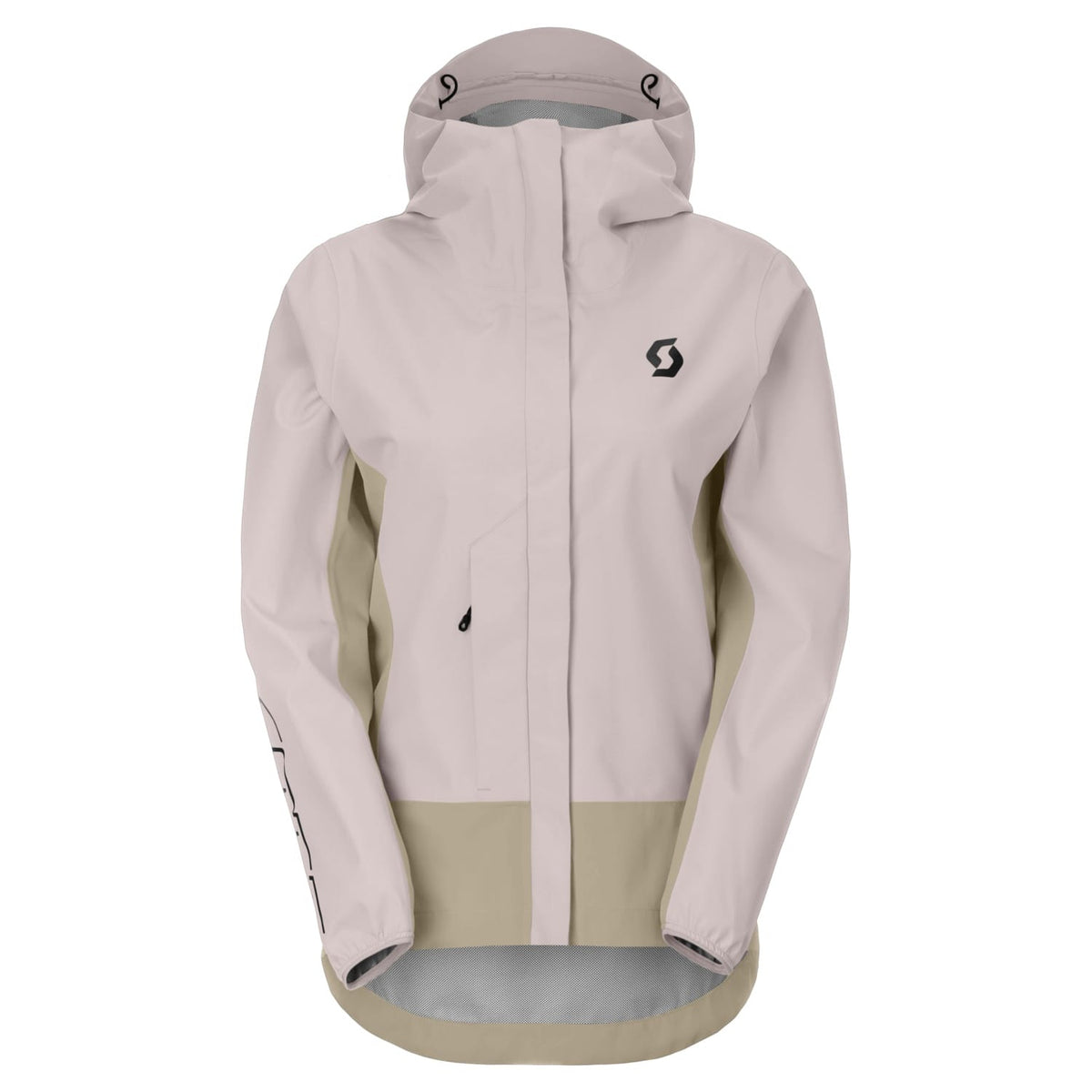 Chaqueta Scott Vertic 2.5L WP Mujer Wax Pink/Portobello Beige