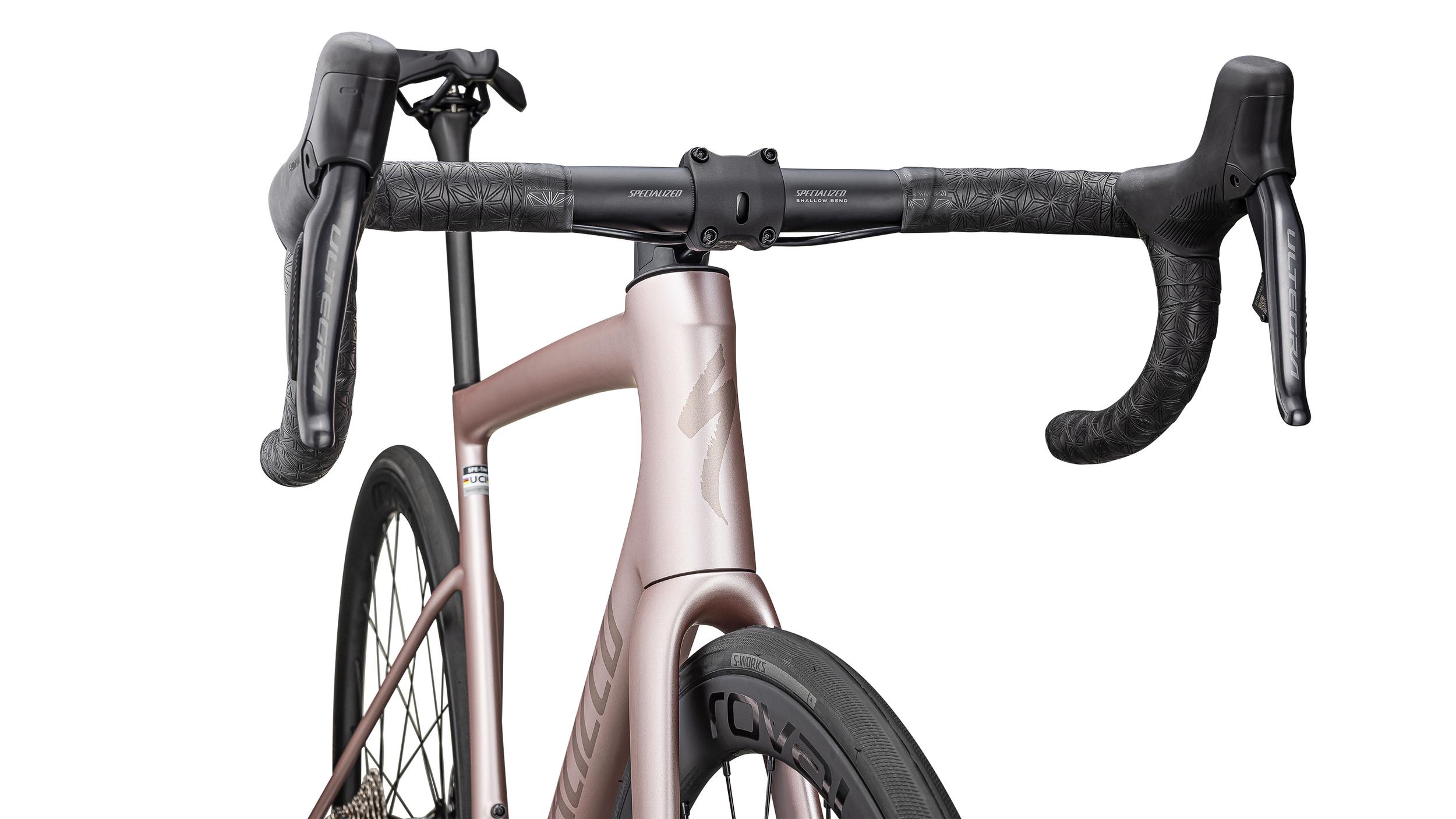 Tarmac SL8 Expert Ultegra Di2 Specialized 2025 Satin Champagne/Black Pearl #5
