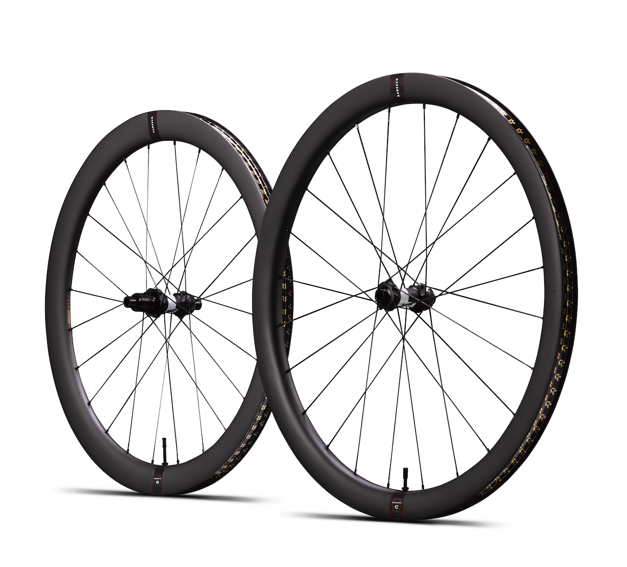 Juego Ruedas Carretera Reserve 42/49 Turbulent Aero DT Swiss 350 HG-EV Center Lock Negro