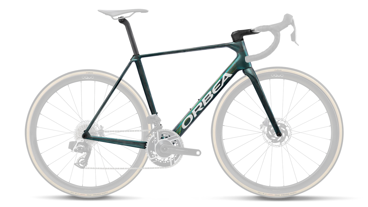 Cuadros Bicicleta Carretera Orbea Cuadro Orca OMX 2027 Escape Green/Carbon View Matt