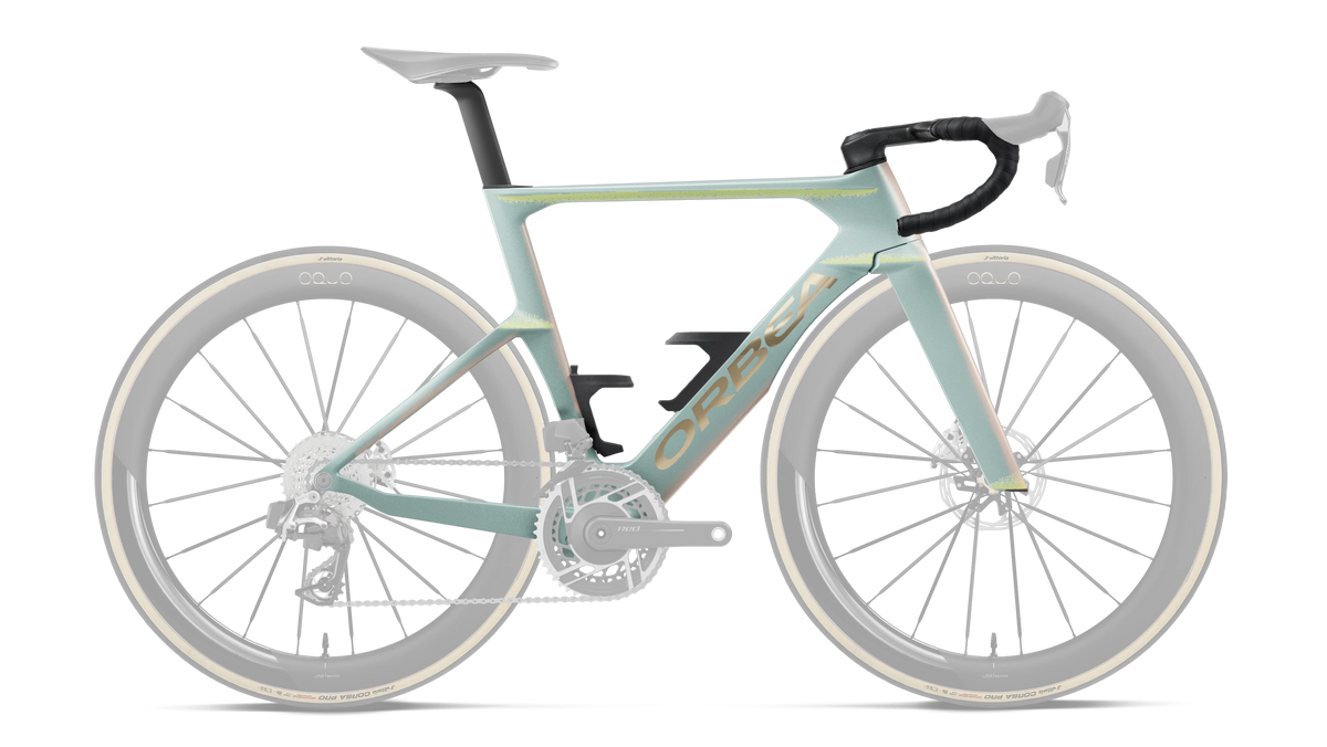 Cuadros Bicicleta Carretera Orbea Cuadro Orca Aero OMX 2027 Frozen Concrete/Aurora Blaze Matt
