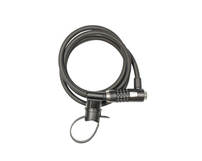 Kryptonite Cable Antirrobo Kryptoflex 1218 Combo Soporte Negro