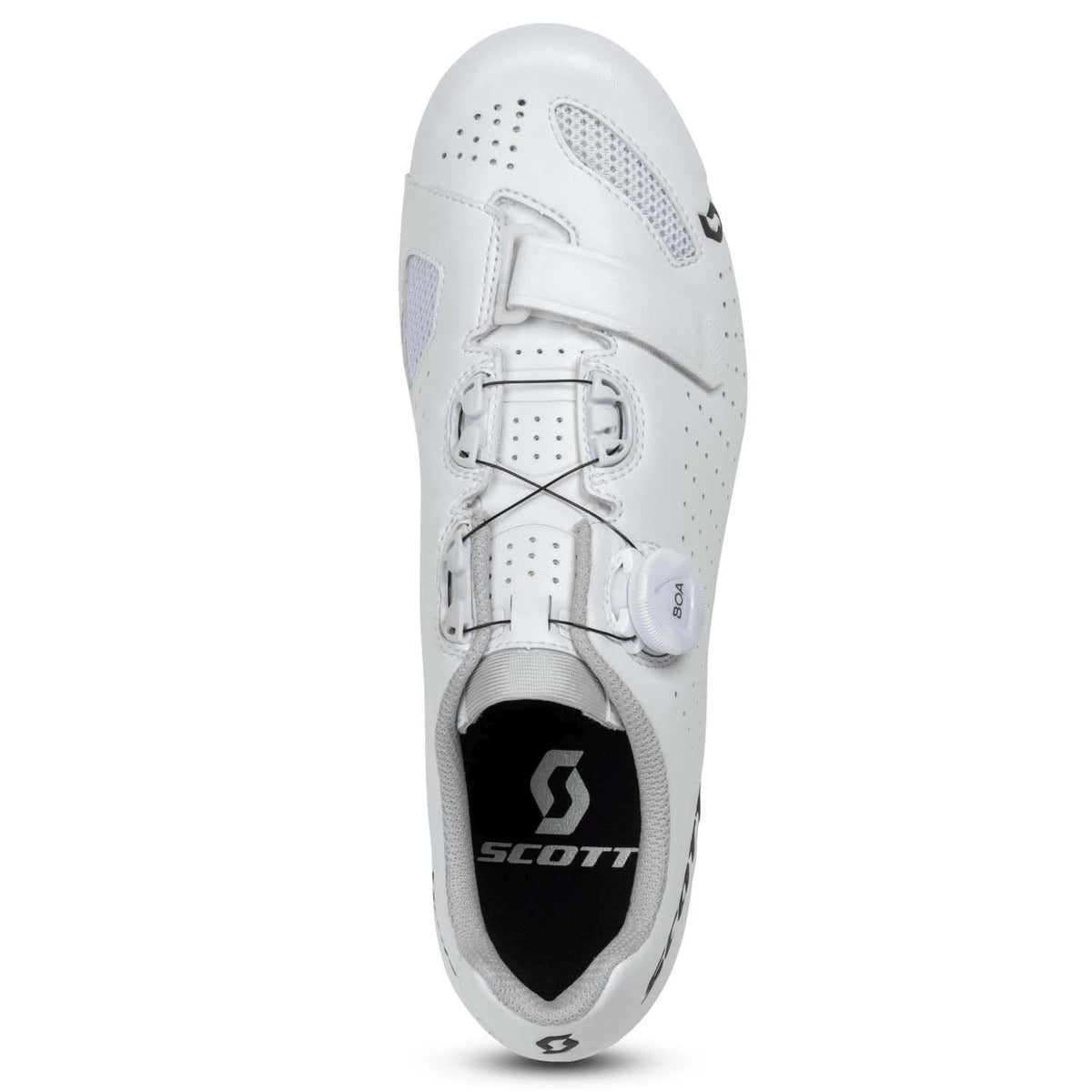 Zapatillas Carretera Scott Road Comp BOA Blanco/Negro #6