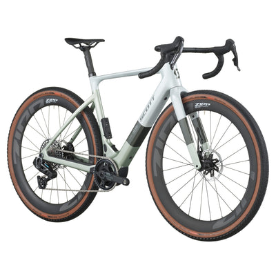 Bicicletas Eléctricas eGravel Scott Solace Gravel 10 2027 Pale Green/Beluga Grey