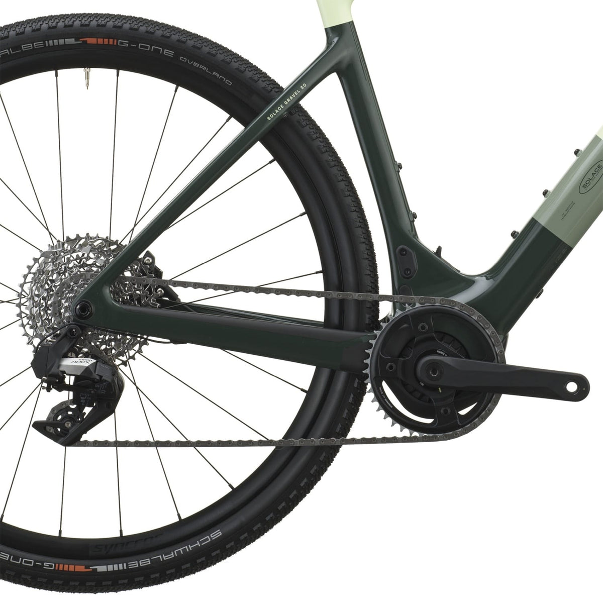 Bicicletas Eléctricas eGravel Scott Solace Gravel 30 2027 Cream Green/Grove Green #3