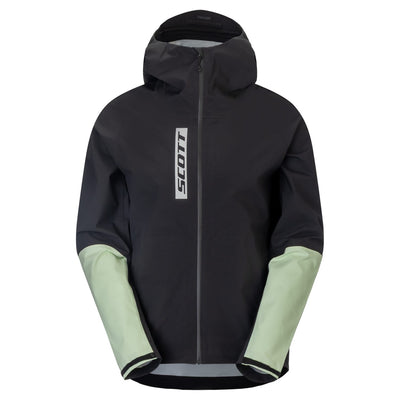 Chaqueta Scott Vertic Pro 3L WP Hombre Negro/Vapour Green