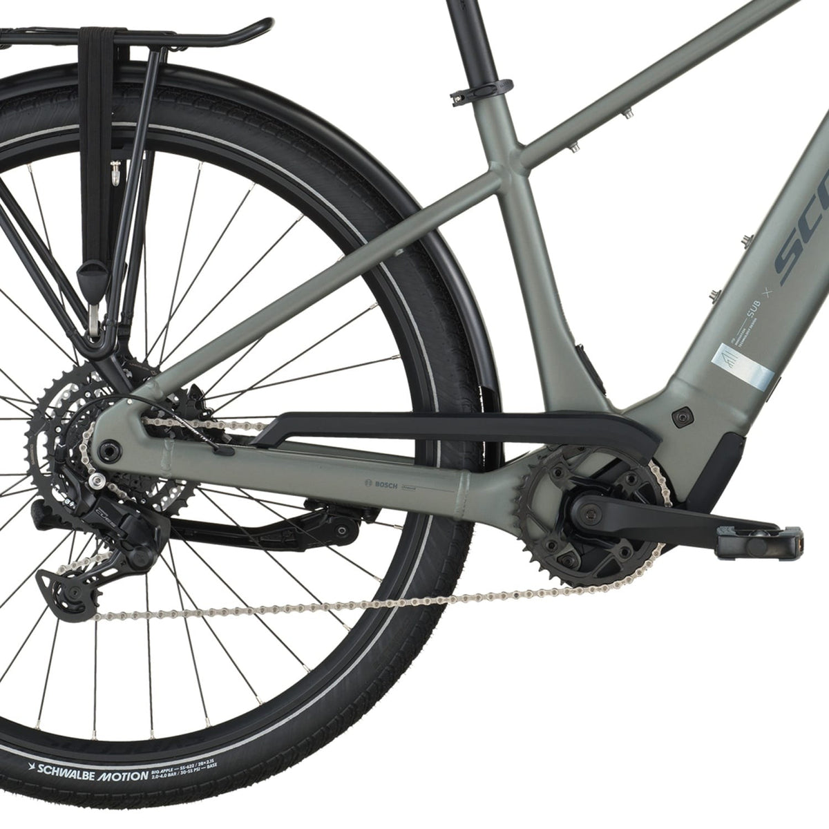Bicicletas Eléctricas eUrbanas Scott Sub Sport 30 2026 Highland Green #4
