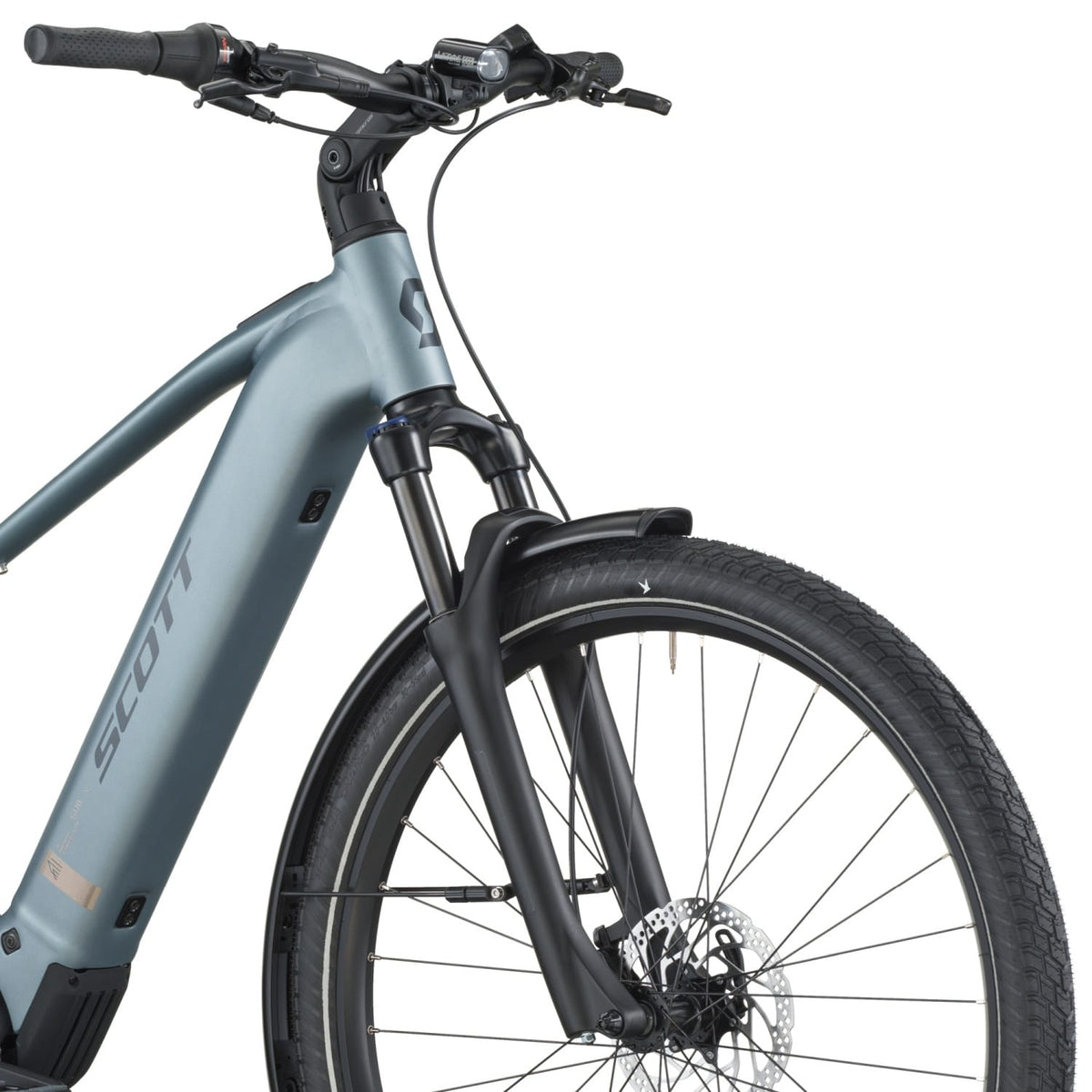 Bicicletas Eléctricas eUrbanas Scott Sub Tour 40 2026 Hematite Blue #5