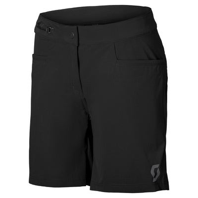 Pantalón Corto MTB Badana Scott Vertic Mujer Negro