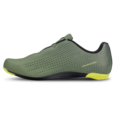 Zapatillas Carretera Scott Road Comp Olive Green/Yellow #4