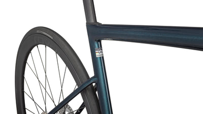 Tarmac SL8 Expert Ultegra Di2 Specialized 2025 Gloss Deep Lake Metallic/Green Pearl Over Seafoam #6