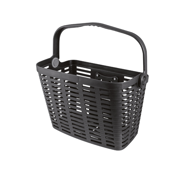 Easy Cesta Delantera Clip De Plástico Negro