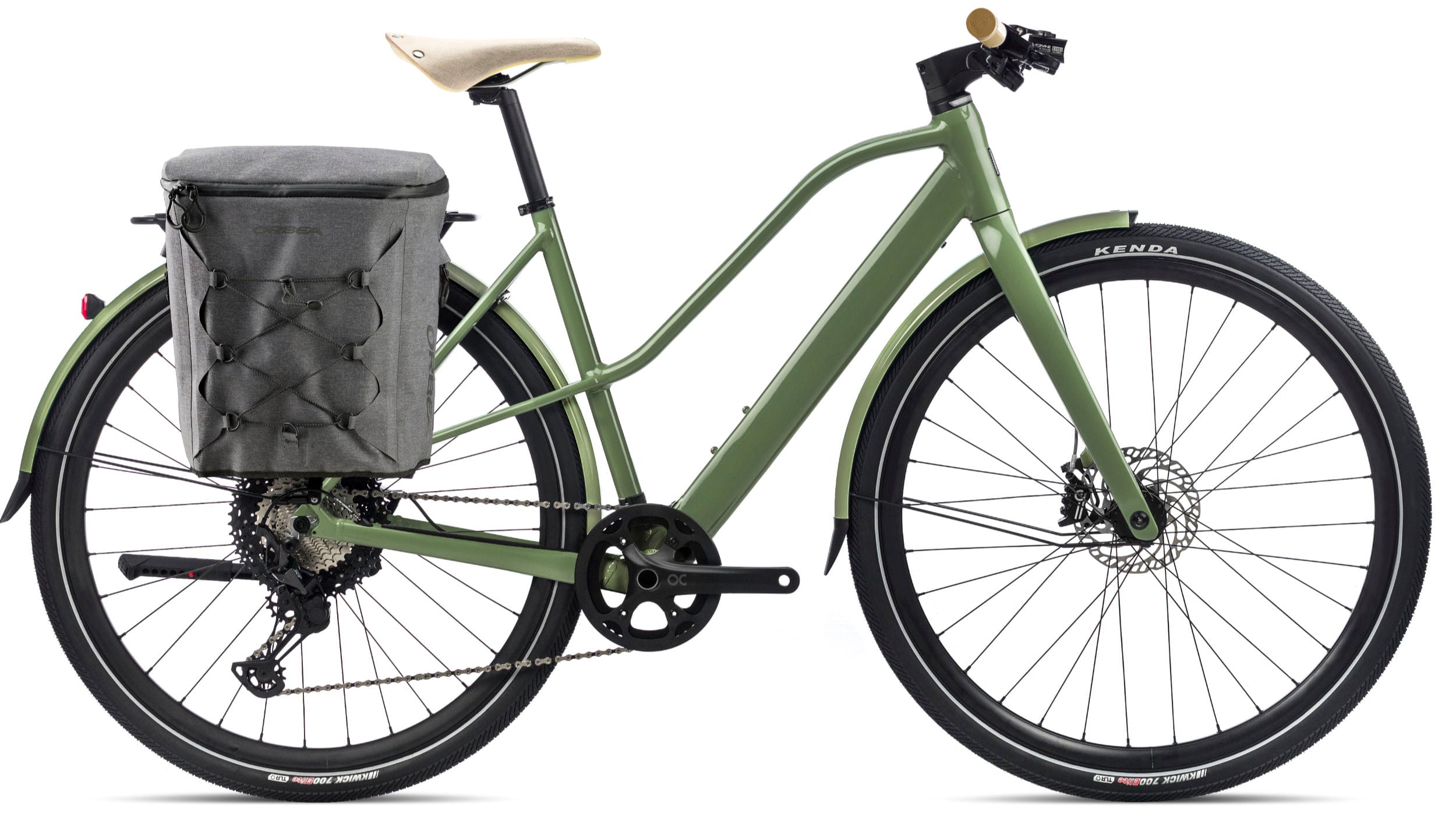 Orbea Vibe Mid H10 Eq 2023 Urban Green Gloss
