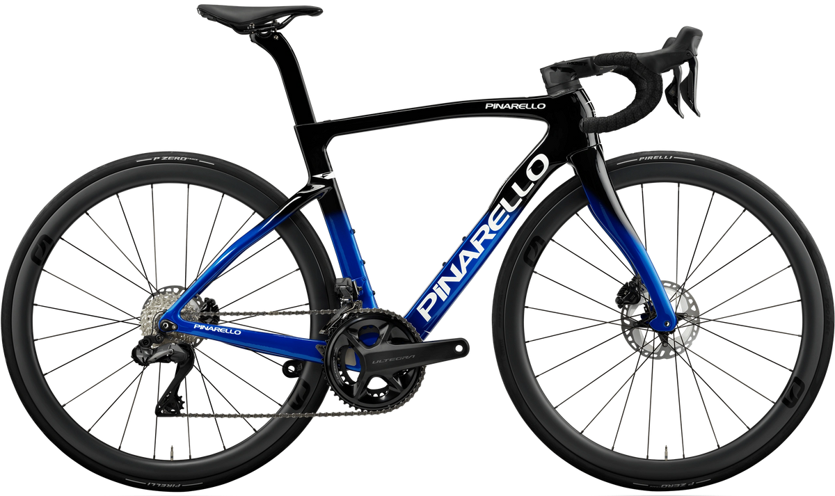 Bicicletas Carretera Pinarello F7 DT Swiss A1800 Spline E310-Fastest Blue Ultegra Di2 12v