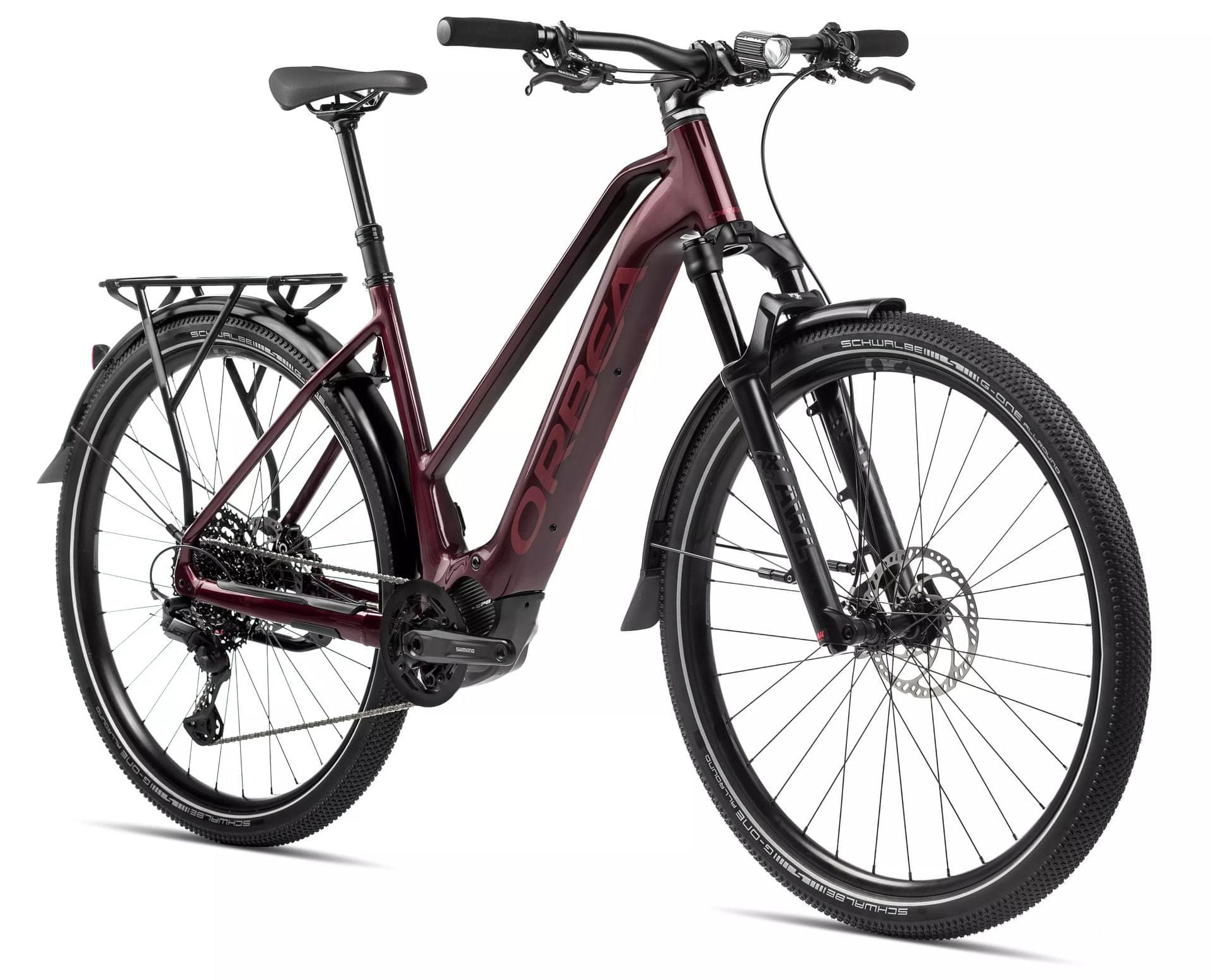 Orbea Kemen Mid 10 2024 Dark Red Gloss/Matt