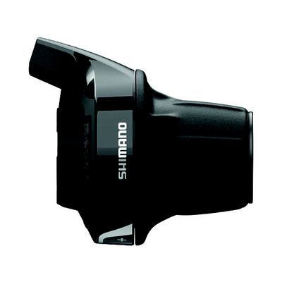 Mando Cambio Derecho Shimano SL-RV400-7R-LSET FA Revoshift Abrazadera 7v Optical Gear Display Negro #4