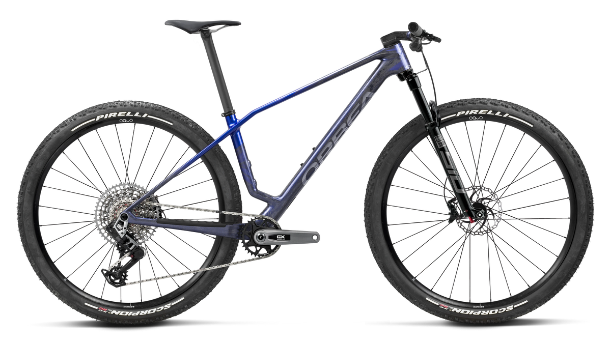 Bicicletas MTB XC Orbea Alma M-PRO 2027 Noctiluca Carbon View/Cobalt Blue Gloss