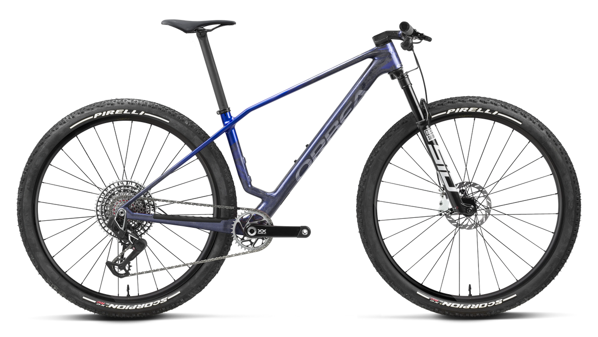 Bicicletas MTB XC Orbea Alma M-LTD 2027 Noctiluca Carbon View/Cobalt Blue Gloss