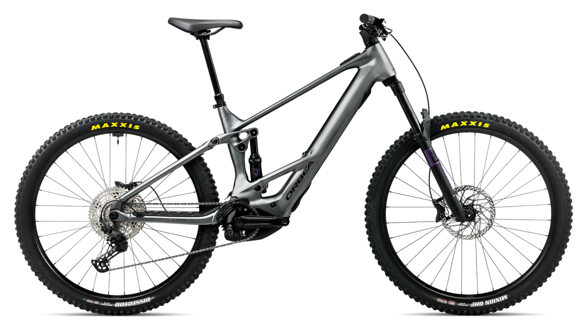 Bicicletas Eléctricas eEnduro Orbea Wild TR H20 2027 Titanium Grey Matt/Fantasy Purple Gloss