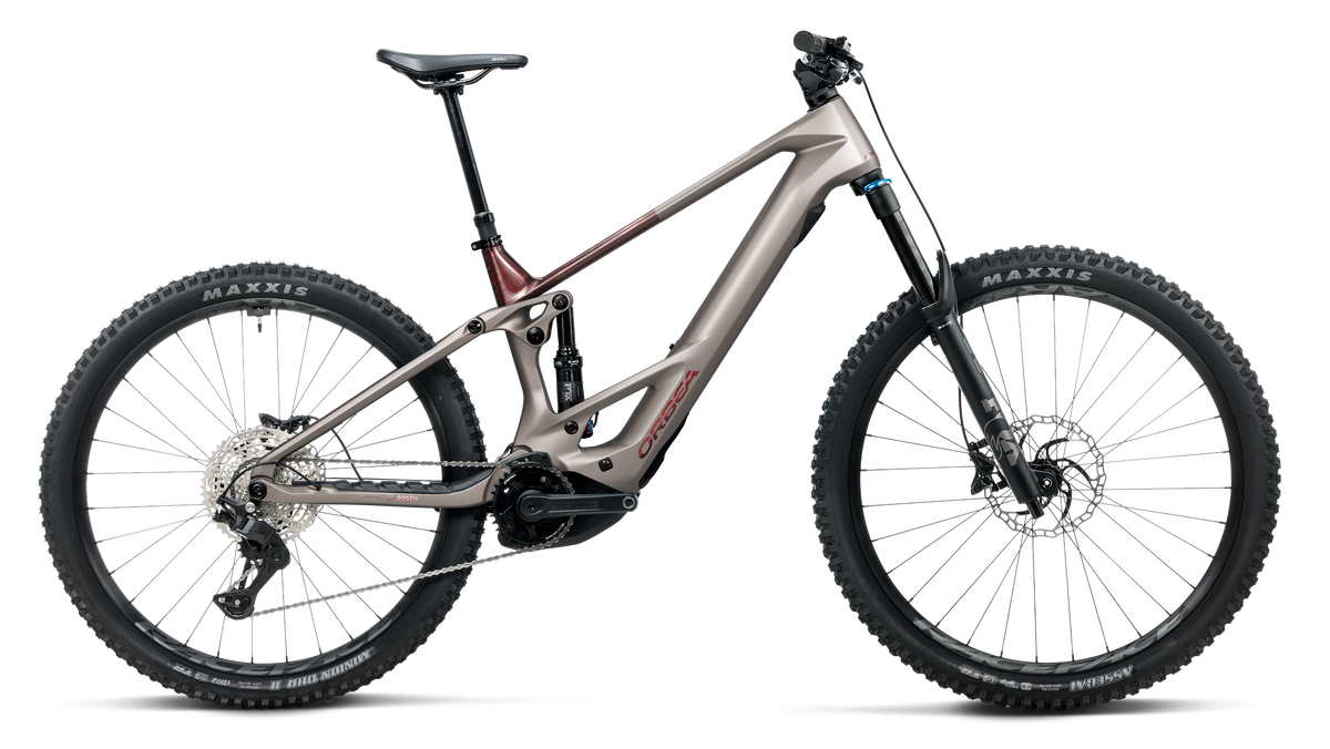Bicicletas Eléctricas eEnduro Orbea Wild TR M20 2027 Desert Rose Matt/Burning Ashes C. View Gloss