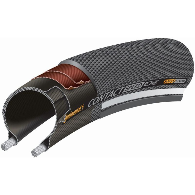 Cubierta Continental Contact Speed 20x1.10 Reflectante Negro