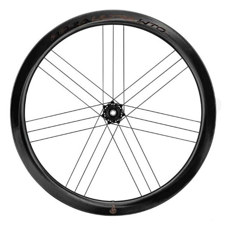 Juego Ruedas Campagnolo Bora Ultra WTO 45 2WF C23 Tubeless Ready Freno Disco Center Lock N3W Carbono Negro